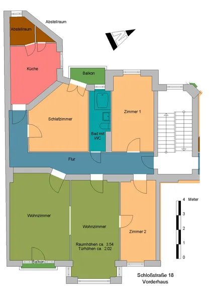 Schöne 5-Zimmer-Wohnung mit Dielen — photo 1